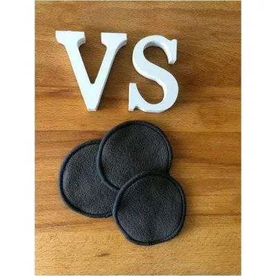 Discos desmaquillantes algodón reutilizables artesanales (3u) Discos desmaquillantes algodón reutilizables (3u) │ Valentia Soap 