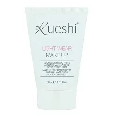 Maquillaje fluido nº 1 light wear SPF15 de la marca kueshi- KUESHI 30ml Maquillaje fluido Nº 1 Light Wear SPF15 │ Valentia Soap 