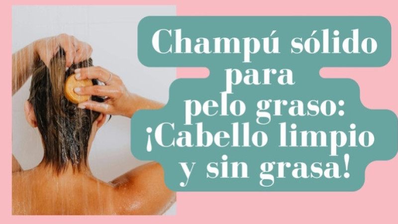 Champú sólido para pelo graso: ¡Cabello limpio y sin grasa!